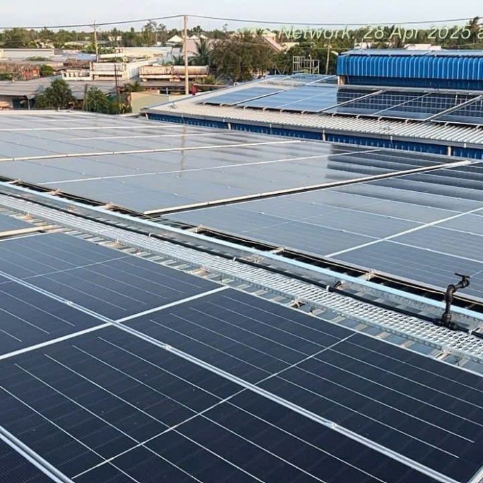 Dự án điện mặt trời hòa lưới chuỗi mì cay Yagami