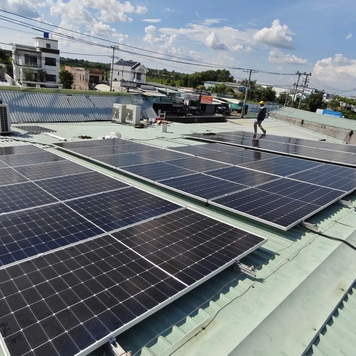 Dự án điện mặt trời chuỗi Bách Hóa Xanh tại Lâm Đồng